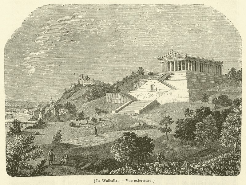 La Walhalla, Vista exterior de French School