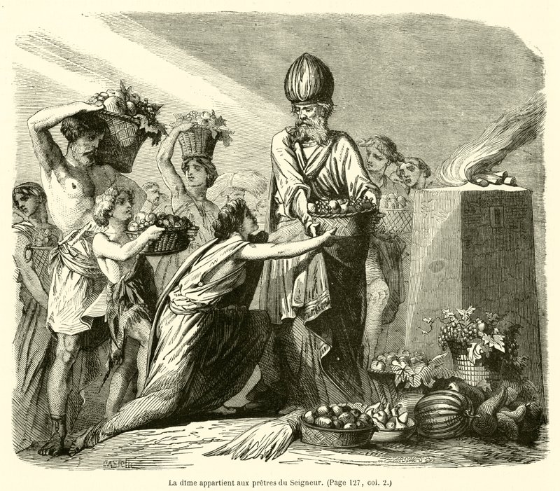 El diezmo pertenece a los sacerdotes del Señor de French School
