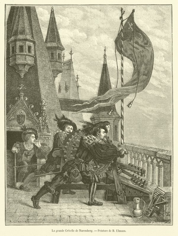 La gran matraca de Núremberg de French School