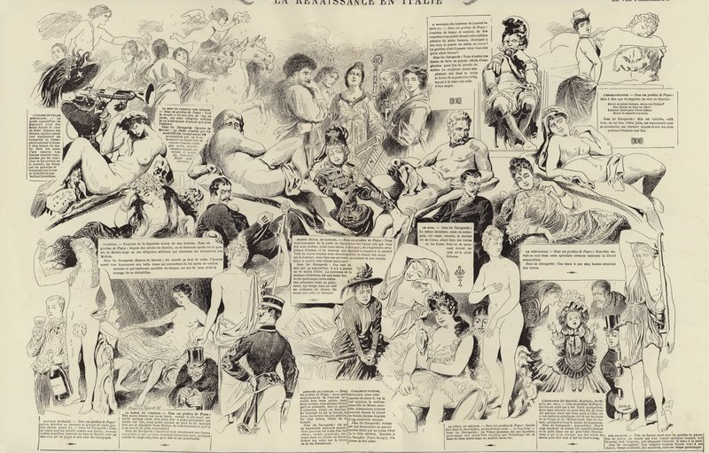 El renacimiento en Italia de French School