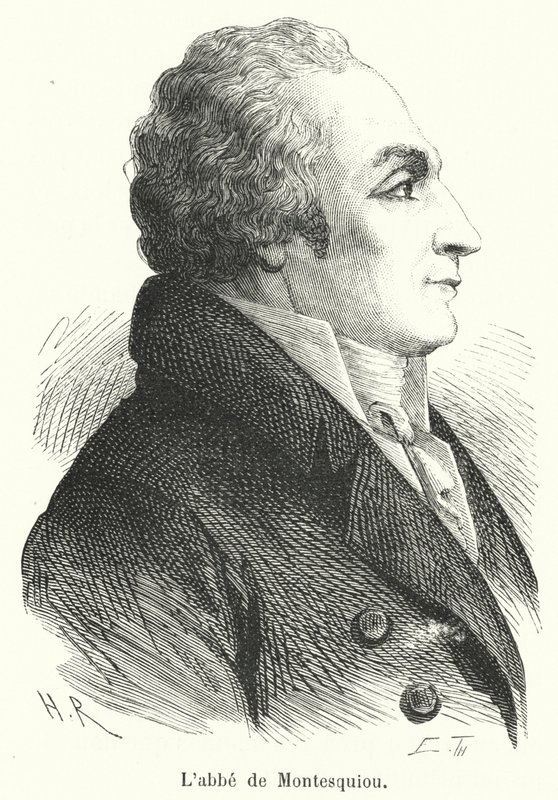 El abate de Montesquiou de French School