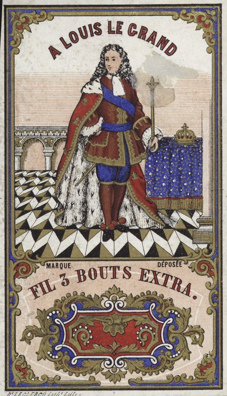 Etiqueta para hilo A Louis le Grand de French School