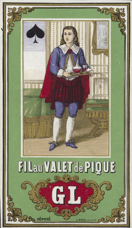 Etiqueta para hilo Jack of Spades de French School