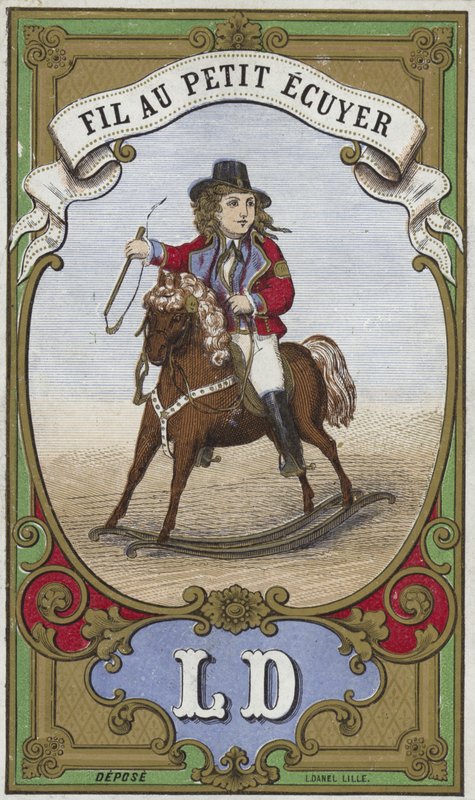 Etiqueta para hilo Pequeño Novio de French School