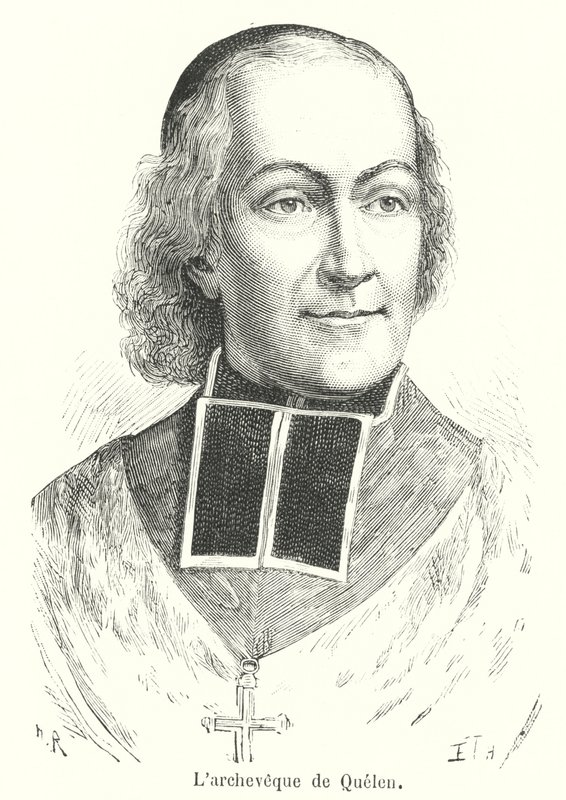 El arzobispo de Quelen de French School