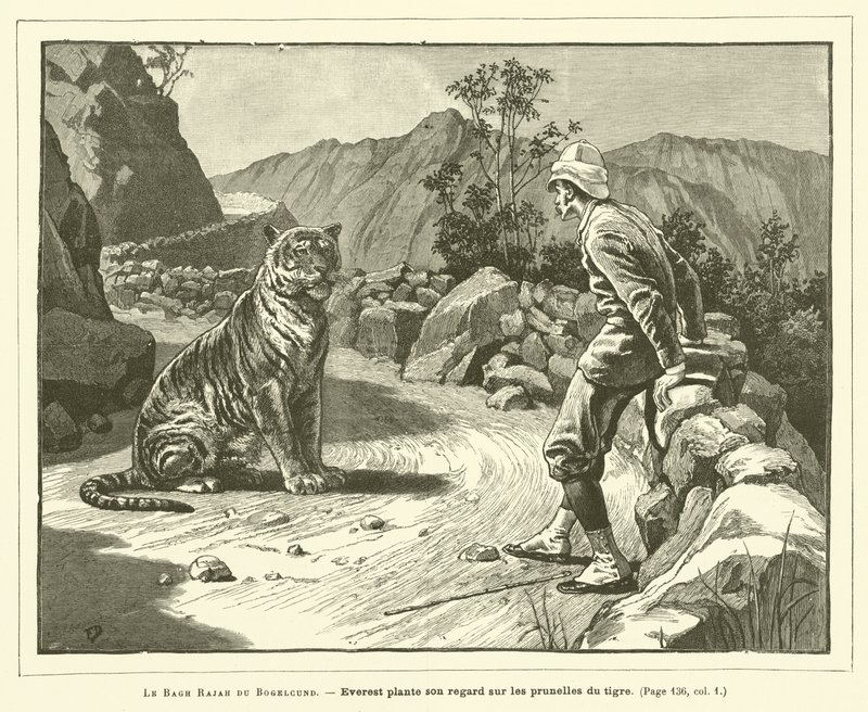 El Bagh Rajah de Bogelcund de French School