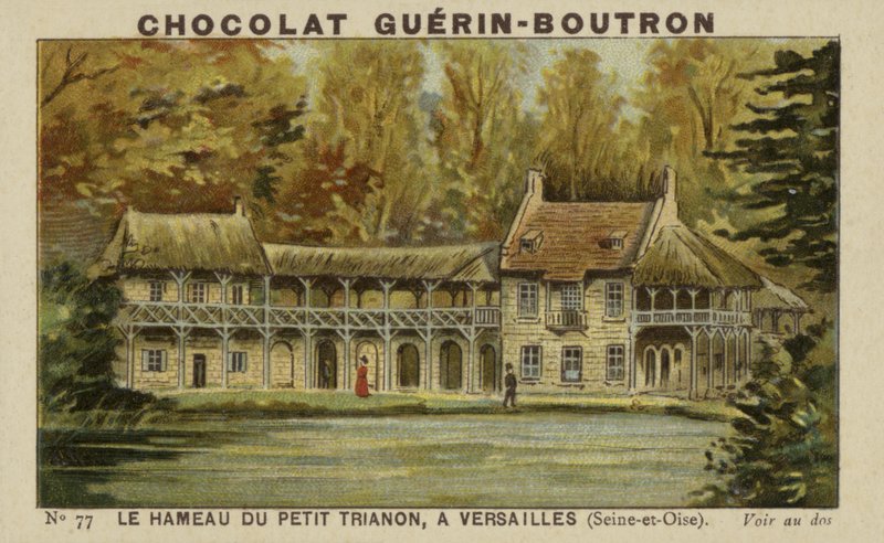 El Hameau del Petit Trianon, en Versalles, Sena y Oise de French School