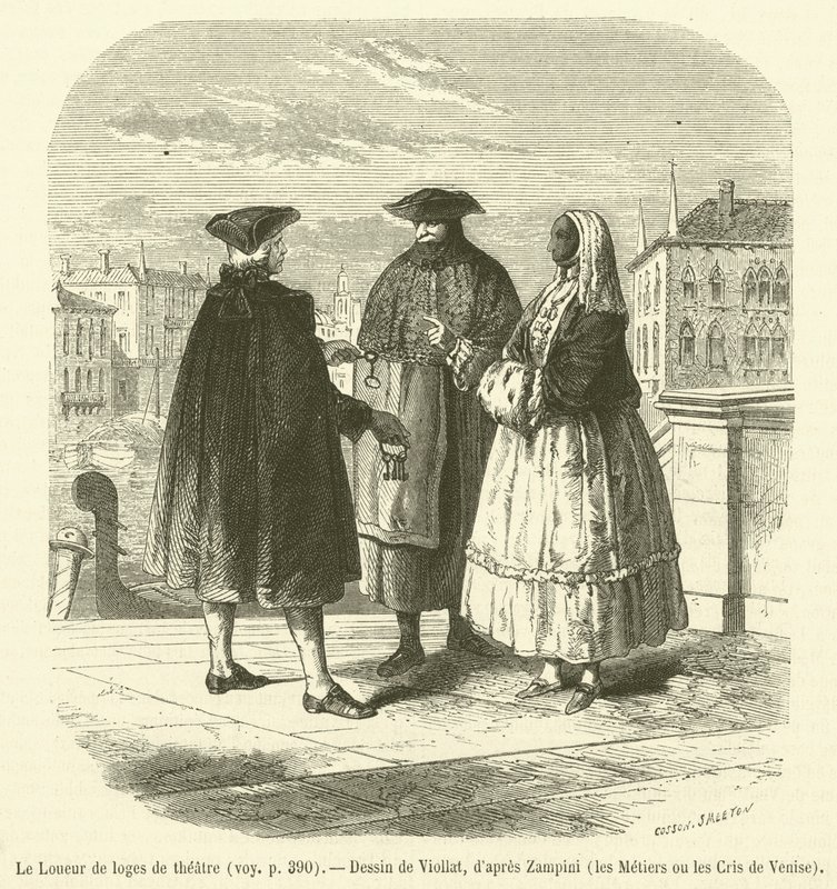 El arrendador de palcos de teatro de French School