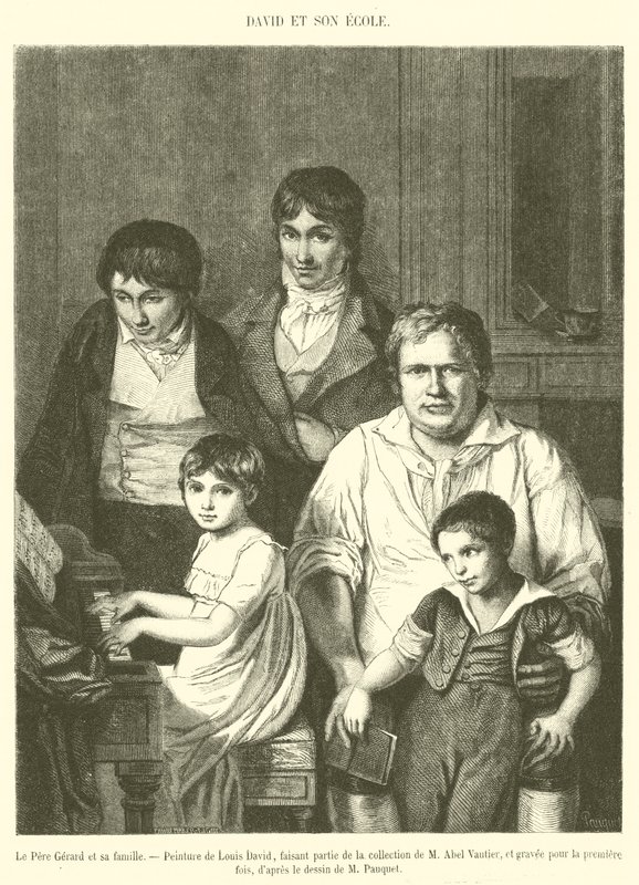 El padre Gerard y su familia de French School