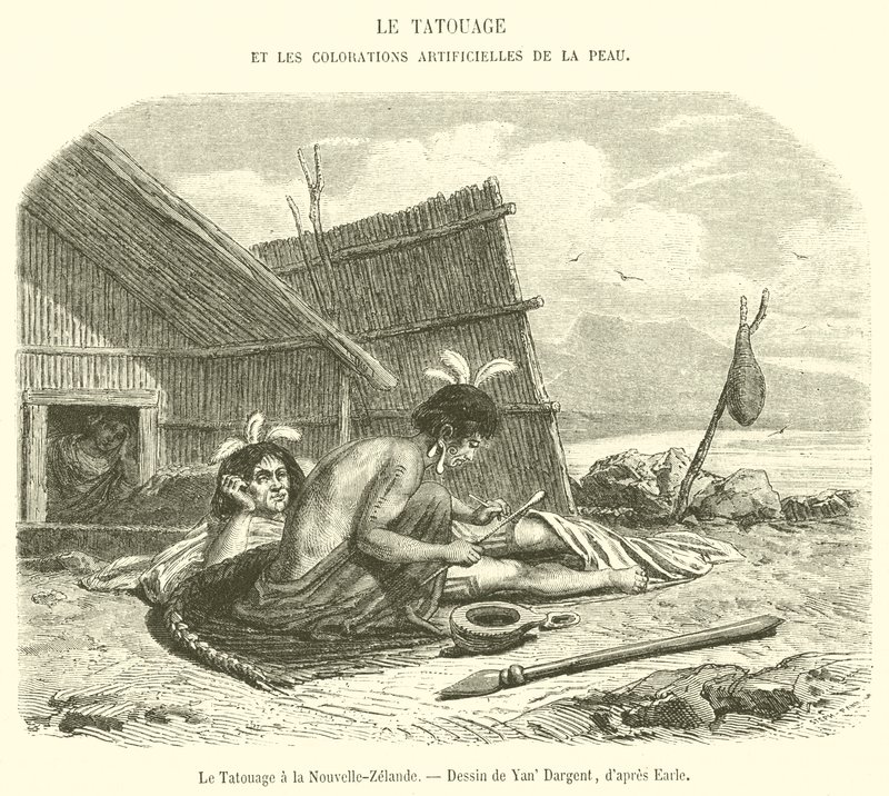 El tatuaje en Nueva Zelanda de French School
