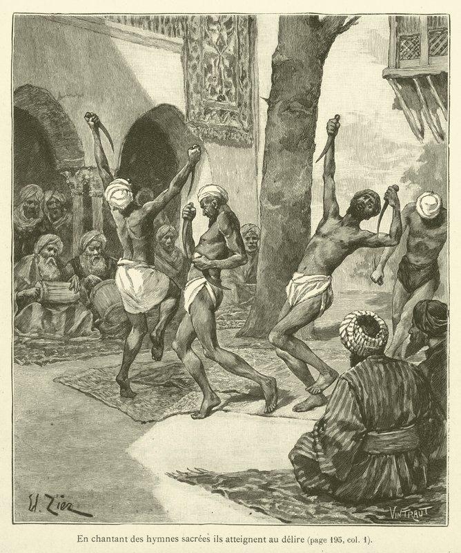 El Tekie (grabado) de French School