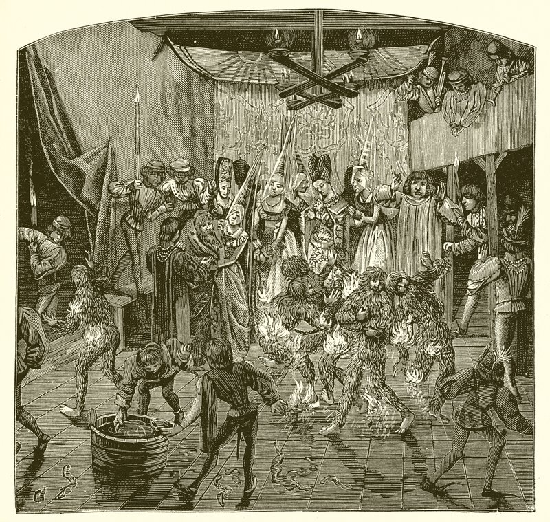 El baile de los ardientes de French School