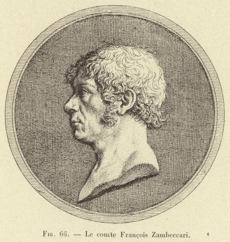 El conde Francois Zambeccari de French School