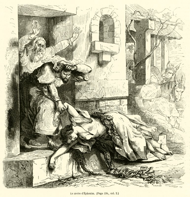 El levita de Efraín de French School