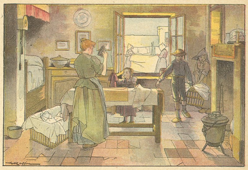 El planchado de French School