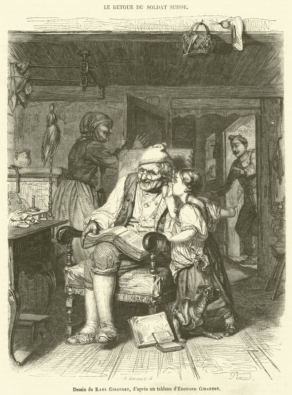 El regreso del soldado suizo de French School
