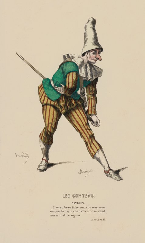 Les Contens, Nivelet de French School