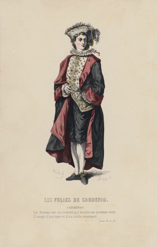 Las locuras de Cardenio, Cardenio de French School
