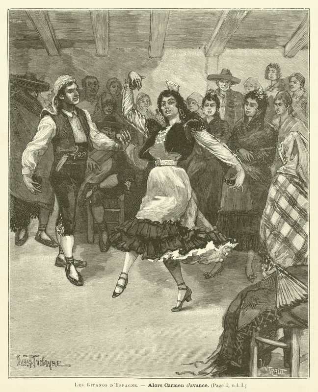 Los gitanos de España de French School