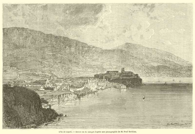 La isla de Lipari de French School