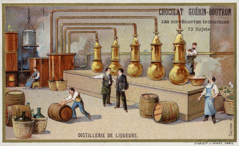 Destilería de licor de French School