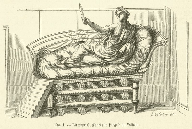 Cama nupcial de French School