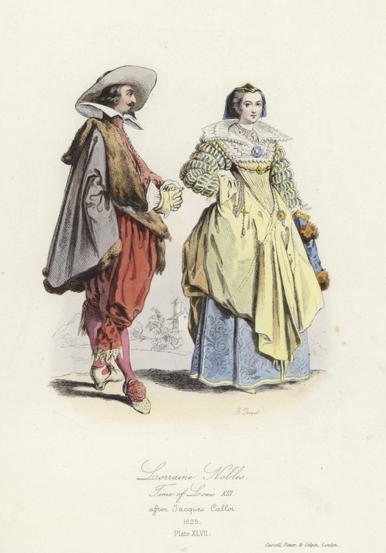 Nobles de Lorena de la época de Luis XIII de Francia de French School