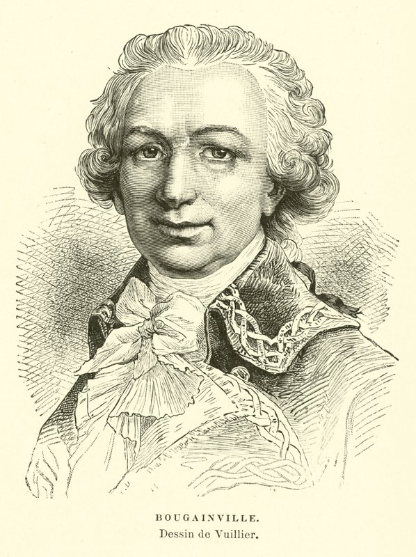 Louis Antoine de Bougainville, almirante y explorador francés de French School