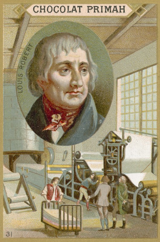 Louis Robert, ingeniero mecánico e inventor francés de French School
