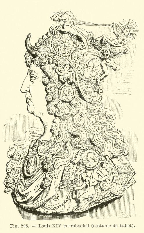 Luis XIV de Francia de French School