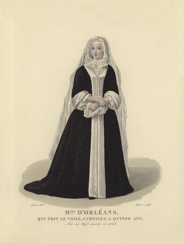 Louise Adélaïde de Orleans, princesa francesa de French School