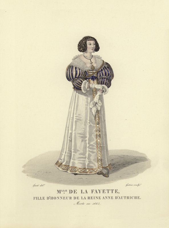 Louise de la Fayette, dama de honor de Ana de Austria, reina consorte del rey Luis XIII de Francia de French School
