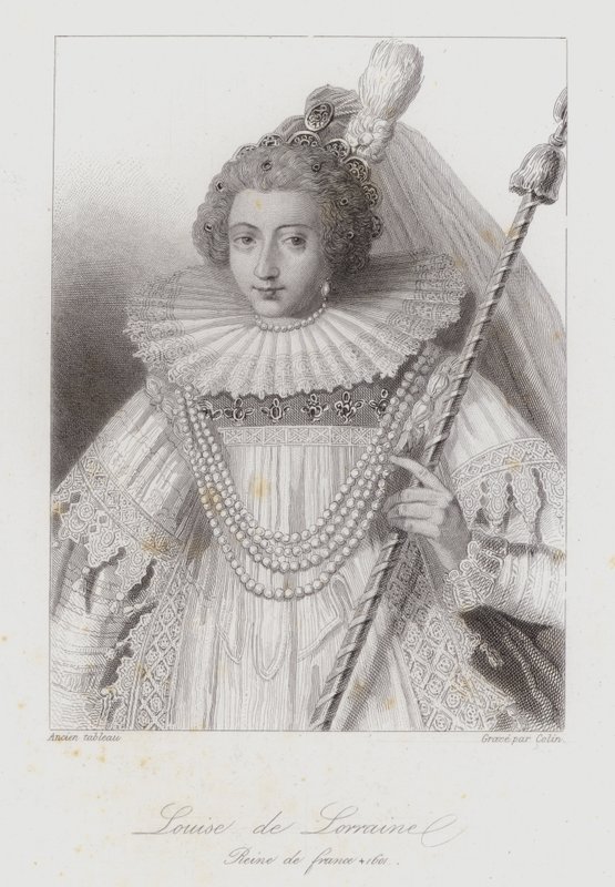 Luisa de Lorena, Reina Consorte de Enrique III de Francia de French School