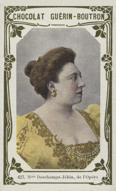 Madame Deschamps-Jehin, de la Ópera de French School