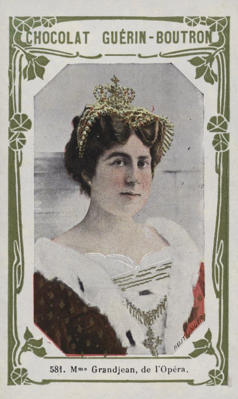 Madame Grandjean, de la Ópera de French School