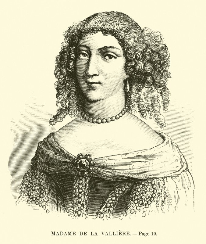 Madame de la Valliere de French School