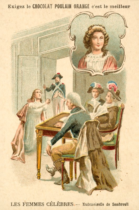 Mademoiselle de Sombreuil, Revolución Francesa de French School