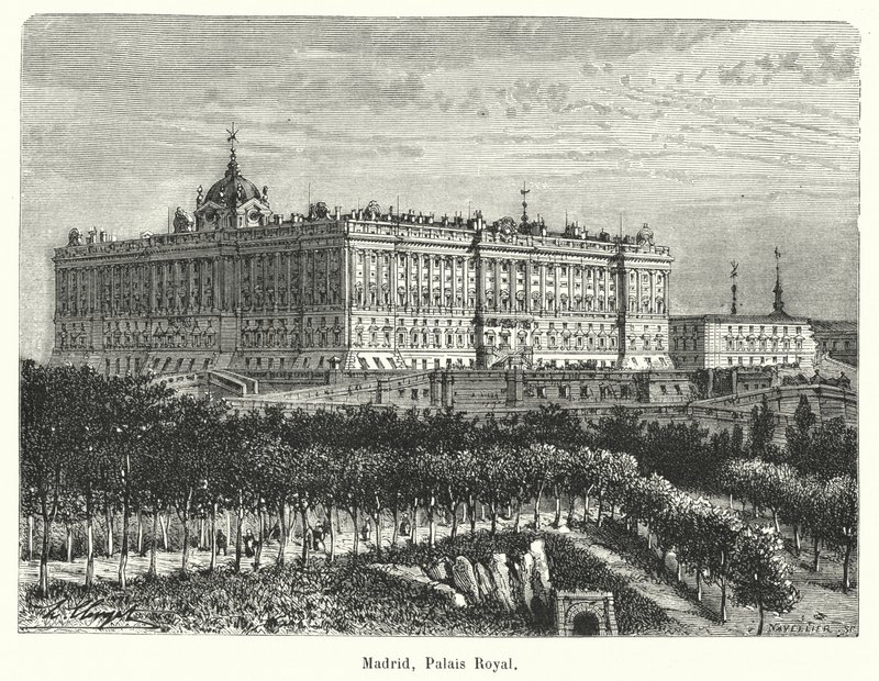 Madrid, Palacio Real de French School