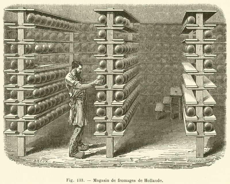 Tienda de quesos de Holanda de French School