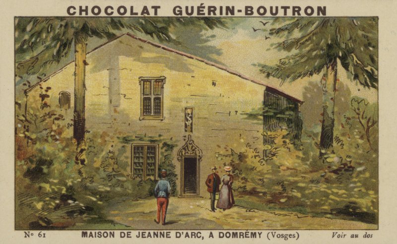 Casa de Juana de Arco, en Domremy, Vosgos de French School