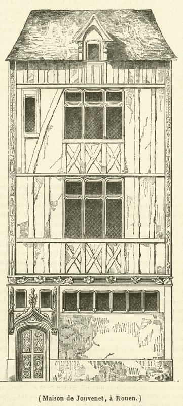 Casa de Jouvenet, en Rouen de French School