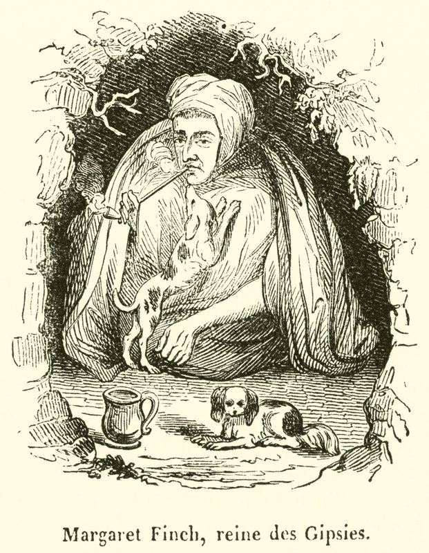 Margaret Finch, reina de los Gitanos de French School