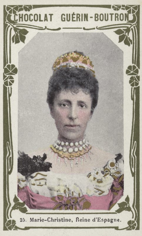 María Cristina, Reina de España de French School