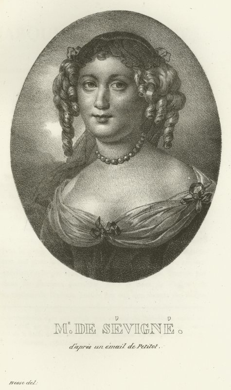 Marquesa de Sevigne de French School