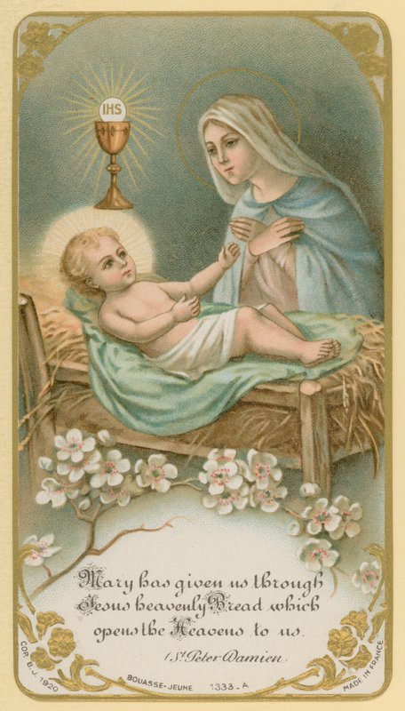 María nos ha dado a través de Jesús el Pan celestial que nos abre los Cielos de French School