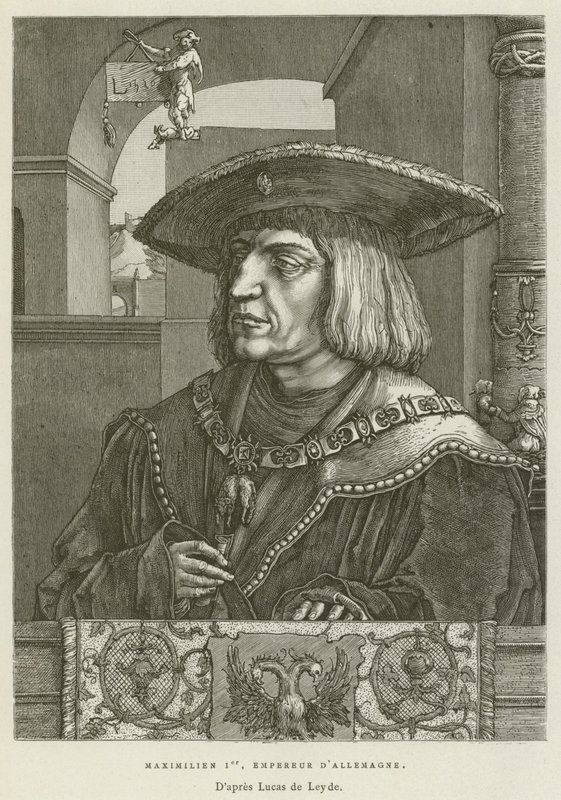 Maximiliano I, Emperador de Alemania de French School