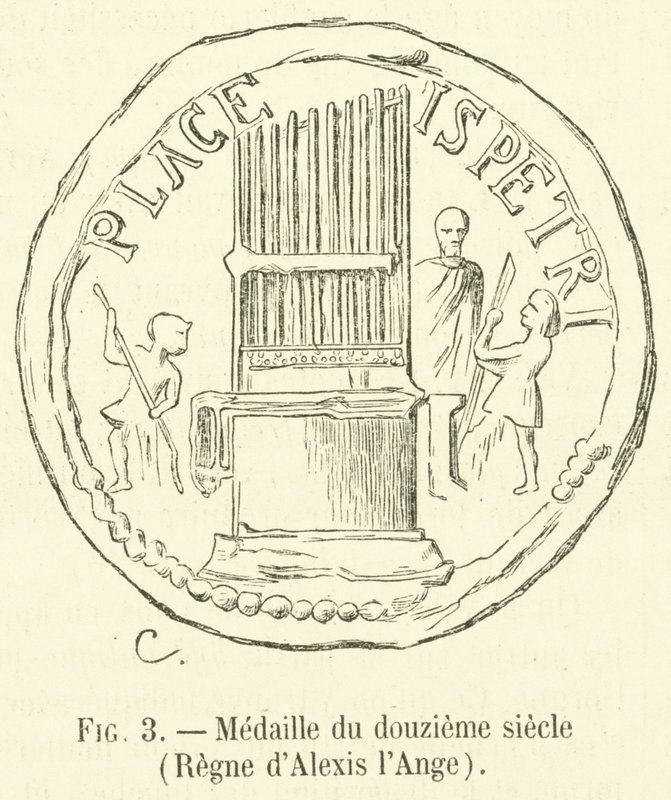 Medalla del siglo XII, Reinado de Alexis el Ángel de French School