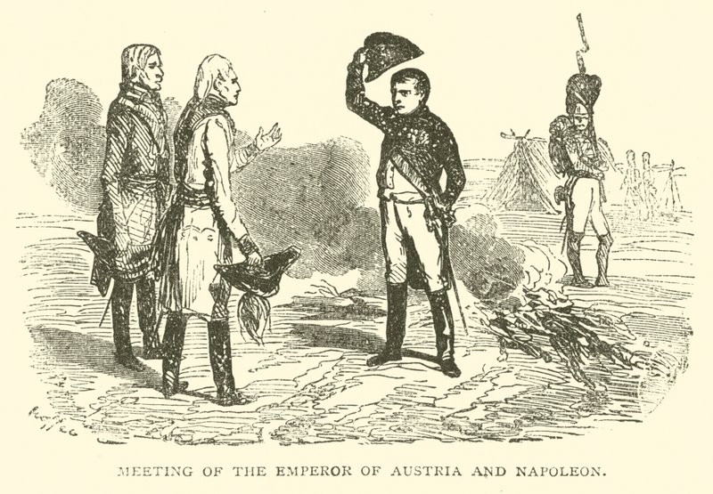 Encuentro entre el Emperador de Austria y Napoleón de French School