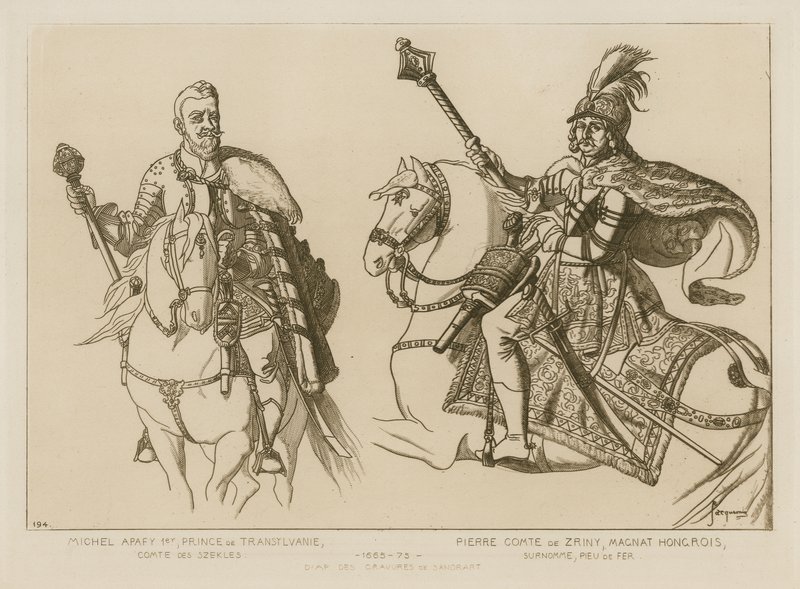 Michael Apafi, Príncipe de Transilvania, Conde de Szekles de French School