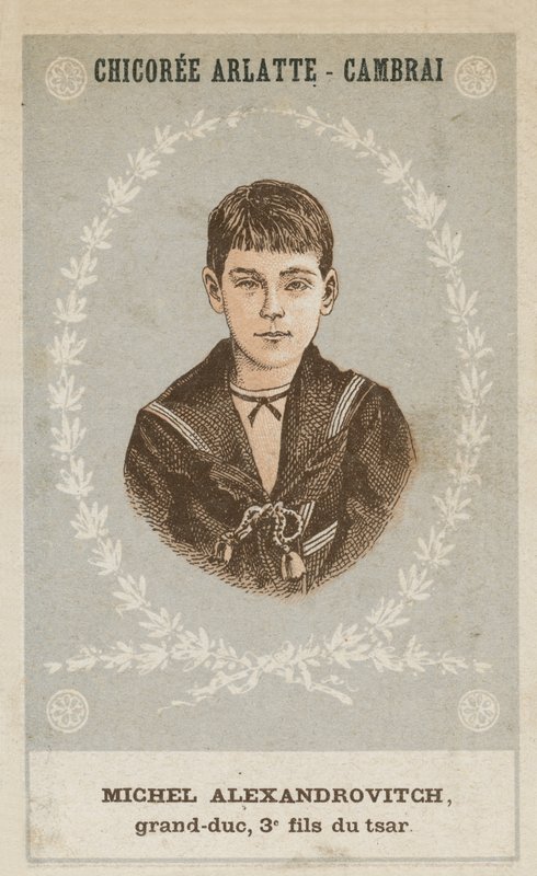 Miguel Alexandrovitch, gran duque, tercer hijo del zar de French School